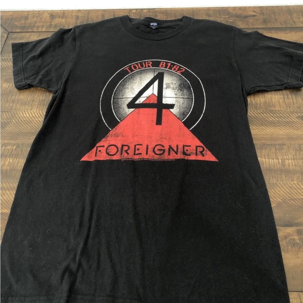 Foreigner Tour 81-82 T Shirt Size Small